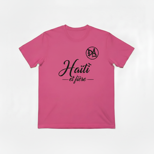 T-shirt Haïti Rose