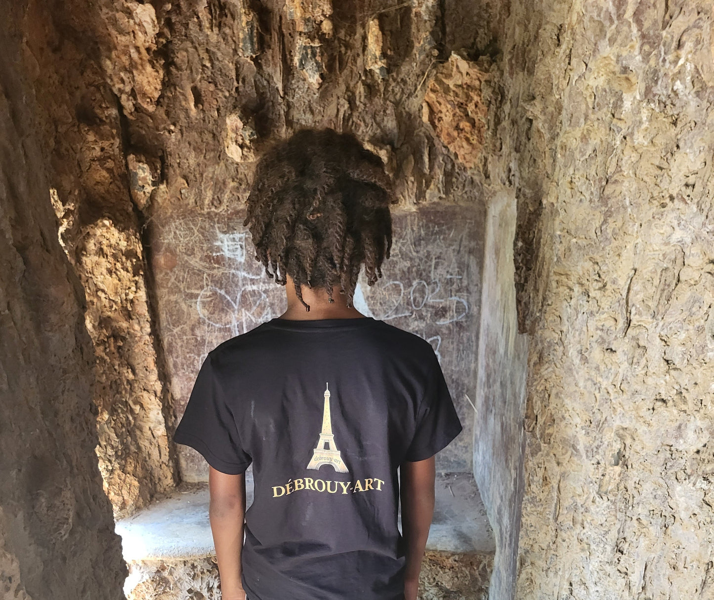 T-SHIRT Débrouy'Art Eiffelturm