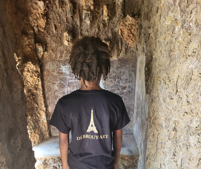 T-SHIRT Débrouy'Art Eiffelturm