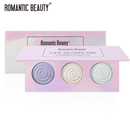 Palette Enlumineur 3 Couleurs Nacré Pailleté