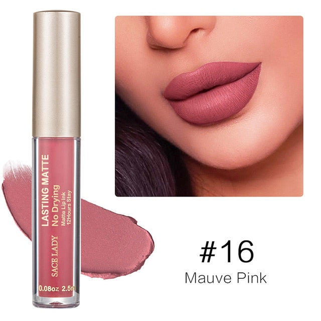 Rouge à Lèvres Liquide Mat  Waterproof