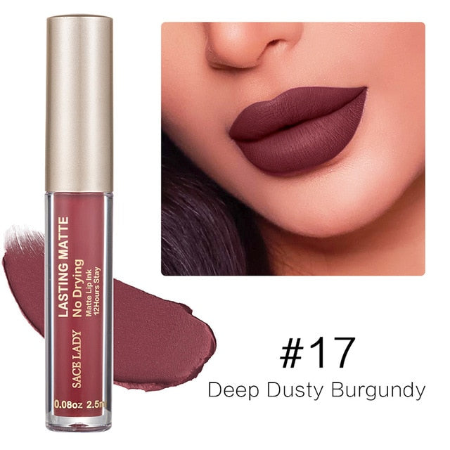 Rouge à Lèvres Liquide Mat  Waterproof