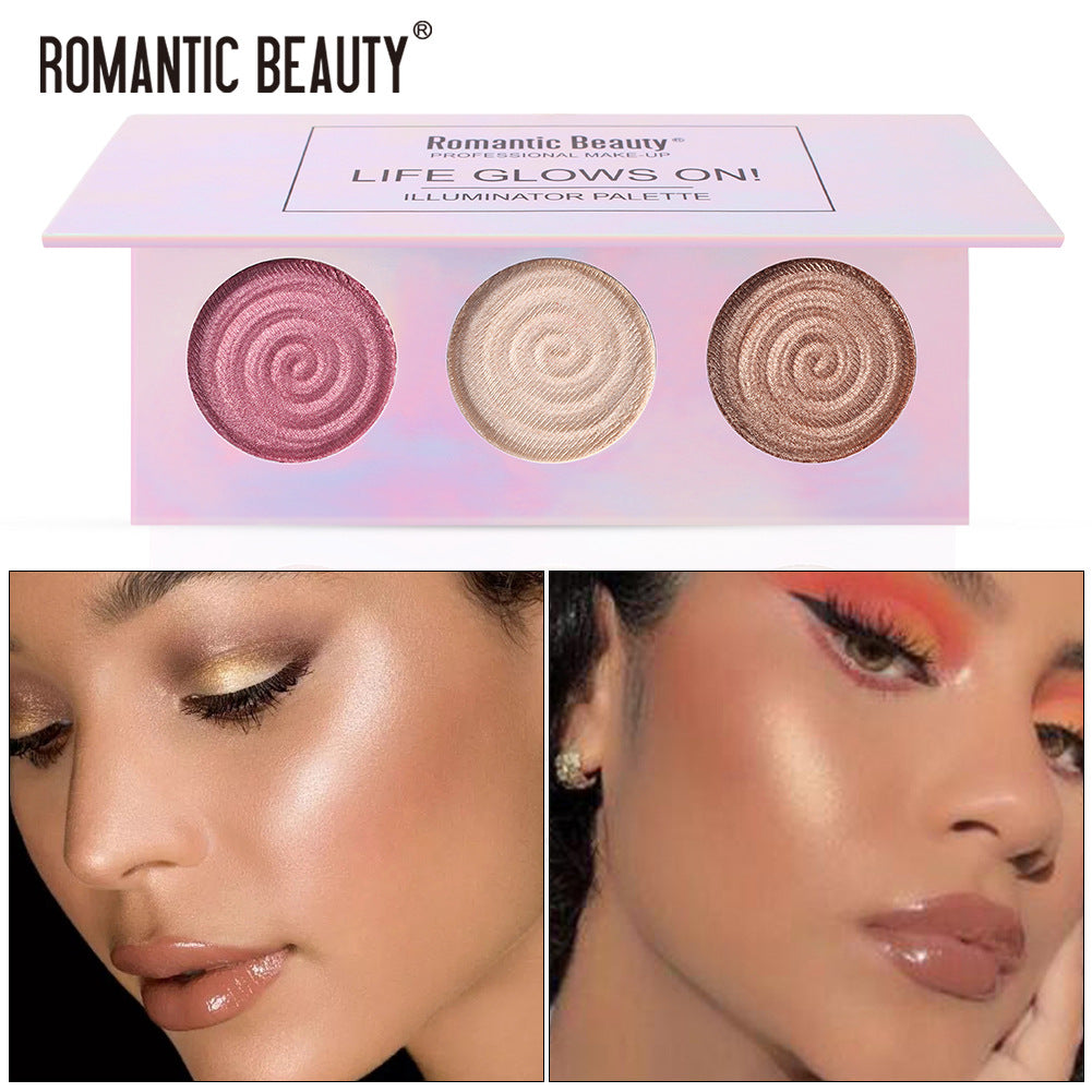 Palette Enlumineur 3 Couleurs Nacré Pailleté