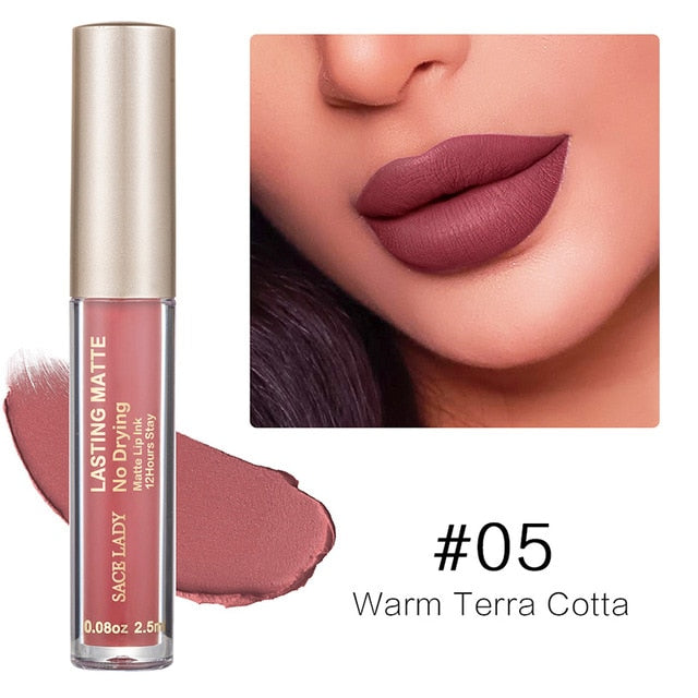 Rouge à Lèvres Liquide Mat  Waterproof