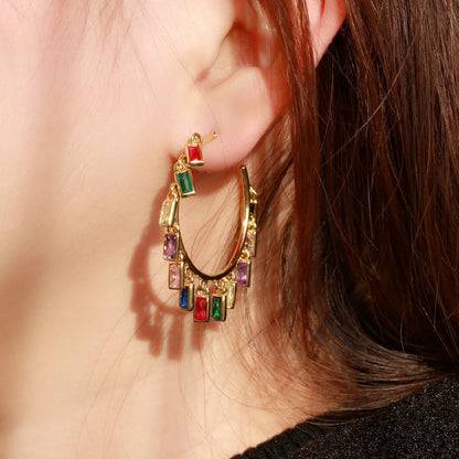 Boucles d'oreilles Tassel  Dorées