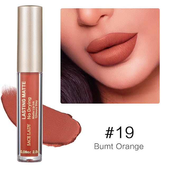 Rouge à Lèvres Liquide Mat  Waterproof