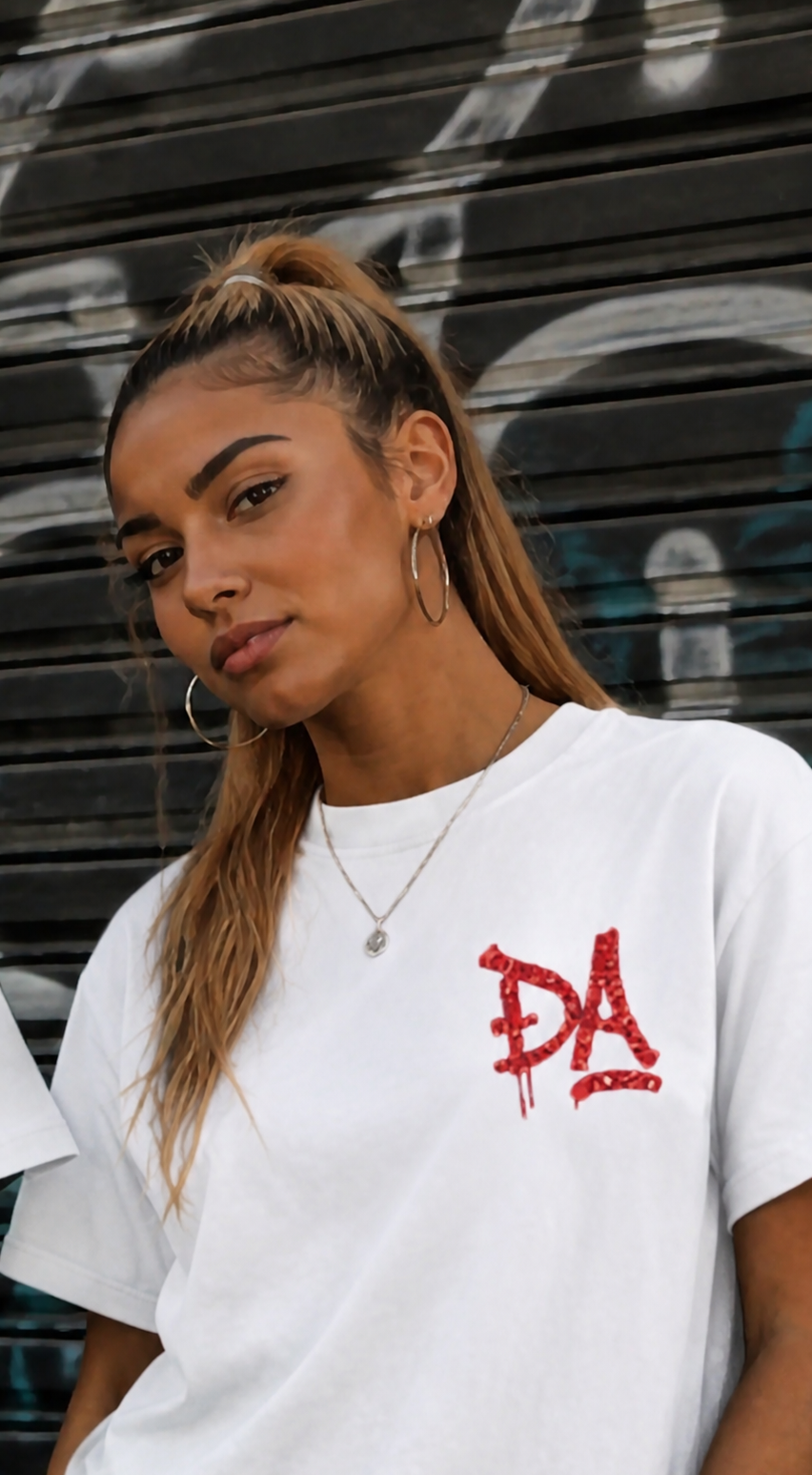T-Shirt DA Red White
