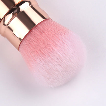 Pinceau Maquillage Télescopique Rétractable – Pinceau Poudre & Blush Portable