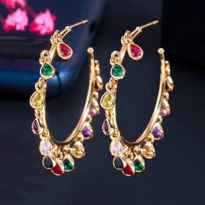 Boucles d'oreilles Tassel  Dorées