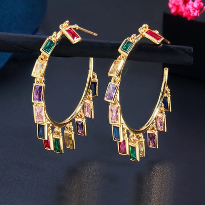 Boucles d'oreilles Tassel  Dorées