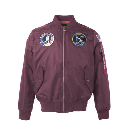 2023 Thin MA-1 hip hop streetwear letterman varsity jacket american college style wholesale baseball bomber flight jacket men
