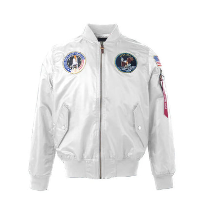 2023 Thin MA-1 hip hop streetwear letterman varsity jacket american college style wholesale baseball bomber flight jacket men