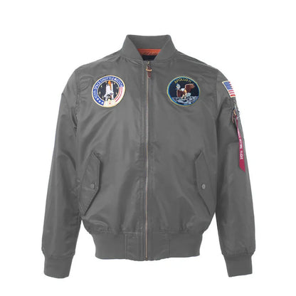 2023 Thin MA-1 hip hop streetwear letterman varsity jacket american college style wholesale baseball bomber flight jacket men