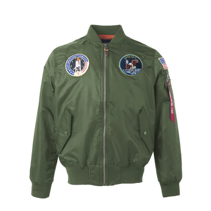 2023 Thin MA-1 hip hop streetwear letterman varsity jacket american college style wholesale baseball bomber flight jacket men