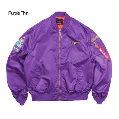 Men's Bomber Jacket Casual Fall Winter Military Jacket and Coats Outwear