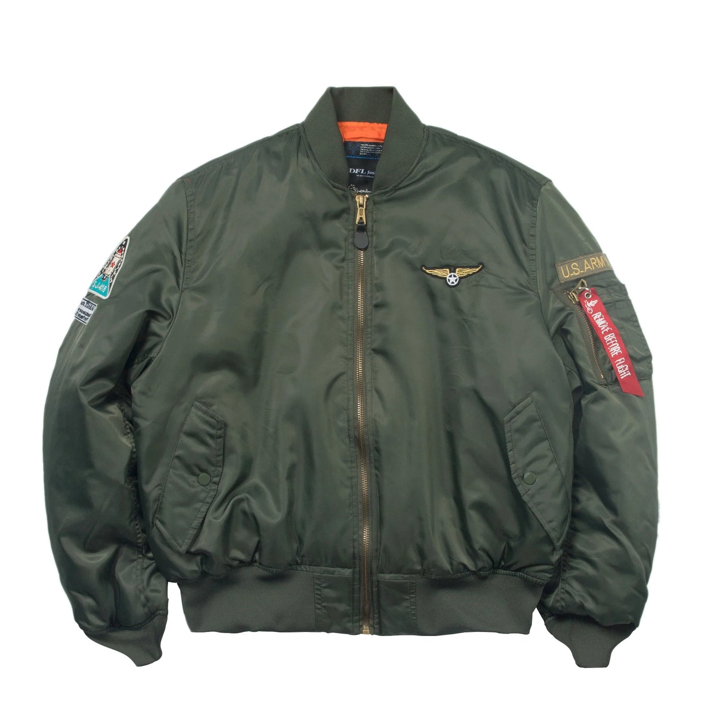 Men's Bomber Jacket Casual Fall Winter Military Jacket and Coats Outwear