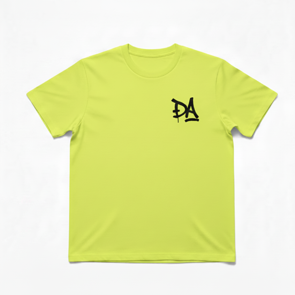 T-Shirt DA Jaune Néon — SUMMER ⭐️