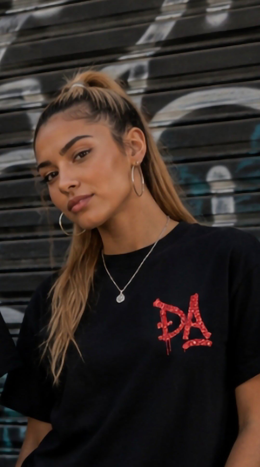 T-Shirt DA Red Black