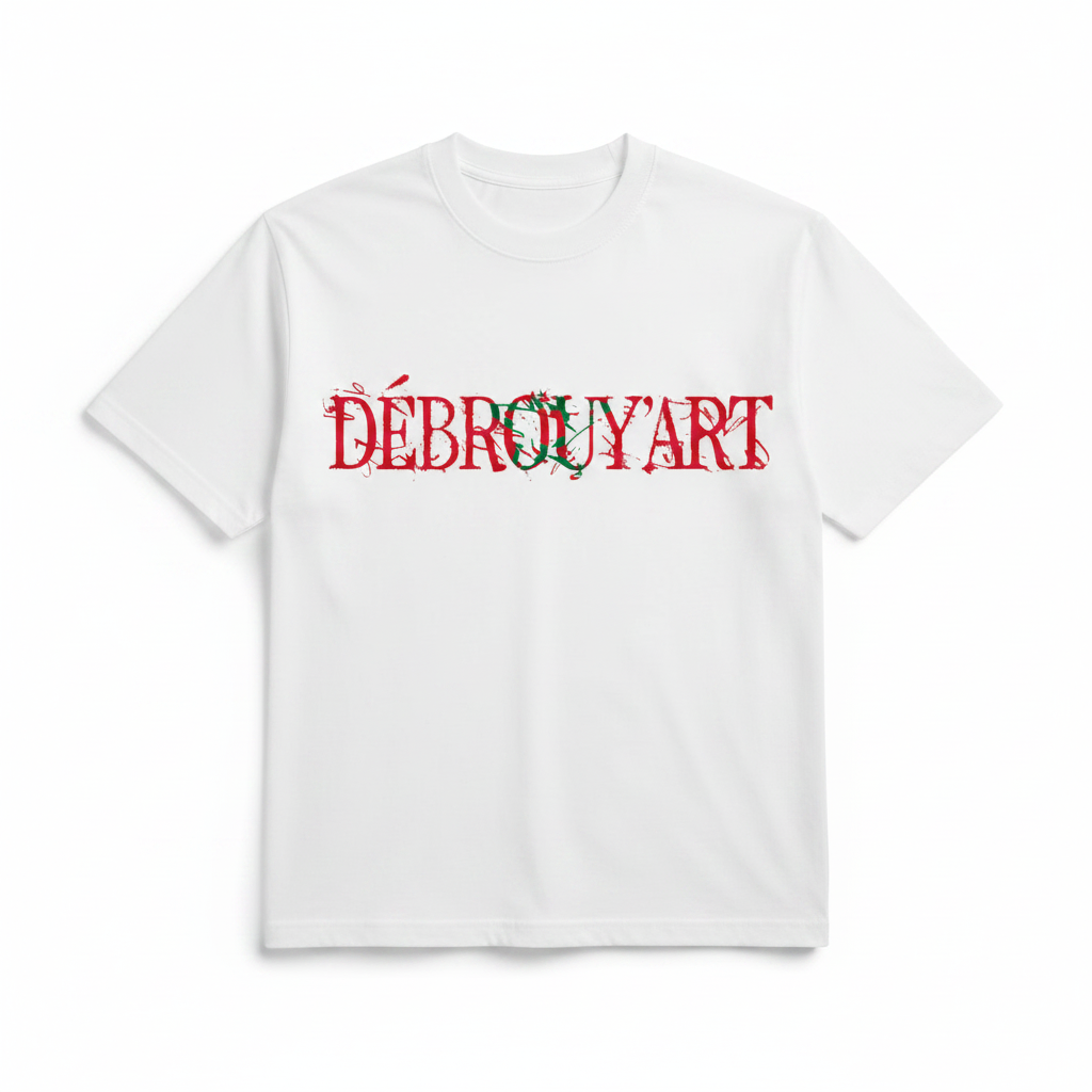 T-Shirt MAROC Drapeau à l'Honneur 🇲🇦