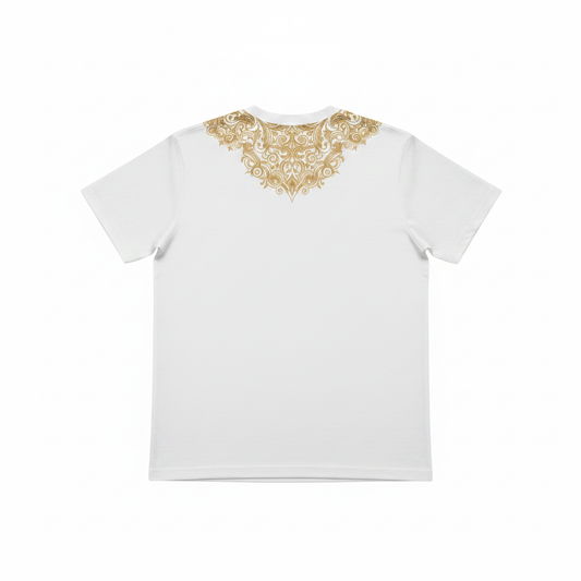 T-shirt blanc verso fond blanc corrigé