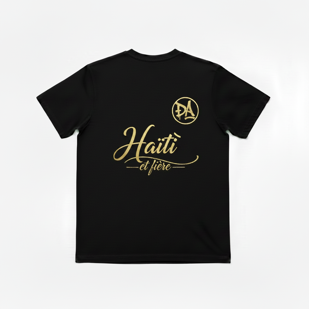 T-shirt Haïti et fière