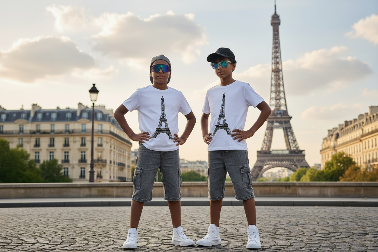 T-Shirt Kids Débrouy'Art - Paris